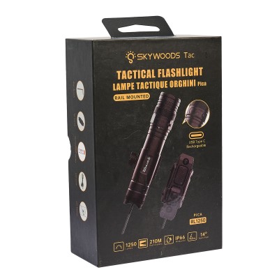 Фонарь подствольный SKYWOODS HUNTER MAX-Pica, 1250 люмен, выносная кнопка