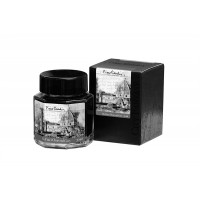 Флакон чернил Pierre Cardin 30мл, серия CITY FANTASY цвет Da Vinci Charcoal Grey (Серый да Винчи)