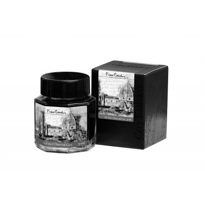 Флакон чернил Pierre Cardin 30мл, серия CITY FANTASY цвет Da Vinci Charcoal Grey (Серый да Винчи) Флакон чернил Pierre Cardin 30мл, серия CITY FANTASY цвет Da Vinci Charcoal Grey (Серый да Винчи)