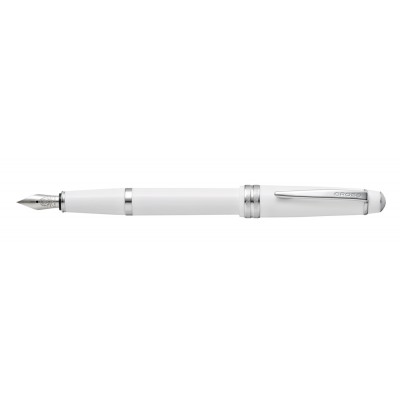 Перьевая ручка Cross Bailey Light White, перо ультратонкое XF Перьевая ручка Cross Bailey Light White, перо ультратонкое XF