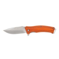 Нож складной Stinger, 110 мм, (серебристый), материал рукояти: дерево/сталь (коричневый) Нож складной Stinger, 110 мм, (серебристый), материал рукояти: дерево/сталь (коричневый)