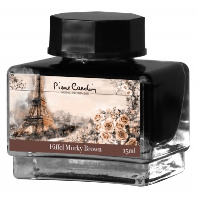 Флакон чернил Pierre Cardin 15мл, серия CITY FANTASY цвет Eiffel Murky Brown (Коричневый Эйфель) Флакон чернил Pierre Cardin 15мл, серия CITY FANTASY цвет Eiffel Murky Brown (Коричневый Эйфель)