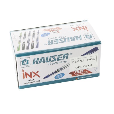 Перьевая ручка Hauser INX, пластик, фиолетовая