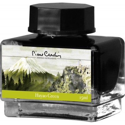 Флакон чернил Pierre Cardin 15мл, серия CITY FANTASY цвет Hayao Green (Зеленый Хаяо) Флакон чернил Pierre Cardin 15мл, серия CITY FANTASY цвет Hayao Green (Зеленый Хаяо)
