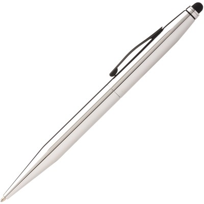 Шариковая ручка Cross Tech2 со стилусом 6мм. Цвет - серебристый.