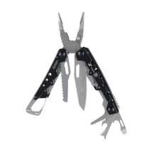 Мультитул Stinger, 105x40 мм, 12 функций, сталь, чёрно-серебристый, в комплекте нейлоновый чехол Мультитул Stinger, 105x40 мм, 12 функций, сталь, чёрно-серебристый, в комплекте нейлоновый чехол