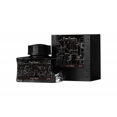 Флакон чернил Pierre Cardin 50мл, серия CITY FANTASY цвет Logos Black (Черный) Флакон чернил Pierre Cardin 50мл, серия CITY FANTASY цвет Logos Black (Черный)