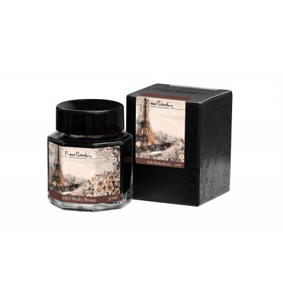 Флакон чернил Pierre Cardin 30мл, серия CITY FANTASY цвет Eiffel Murky Brown (Коричневый Эйфель) Флакон чернил Pierre Cardin 30мл, серия CITY FANTASY цвет Eiffel Murky Brown (Коричневый Эйфель)