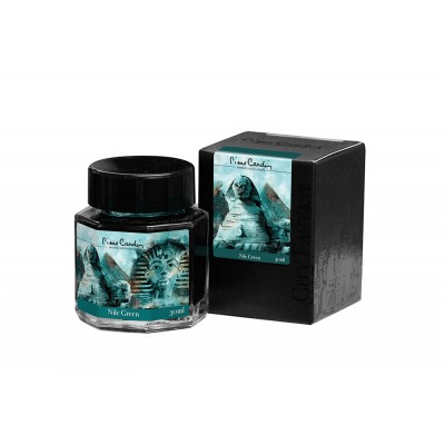 Флакон чернил Pierre Cardin 30мл, серия CITY FANTASY цвет Nile Green (Зеленый Нил) Флакон чернил Pierre Cardin 30мл, серия CITY FANTASY цвет Nile Green (Зеленый Нил)