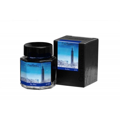 Флакон чернил Pierre Cardin 30мл, серия CITY FANTASY цвет Sky Blue (Синий Небесный) Флакон чернил Pierre Cardin 30мл, серия CITY FANTASY цвет Sky Blue (Синий Небесный)