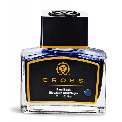 Флакон с чернилами Cross для перьевой ручки, сине-черный, 62,5 мл Флакон с чернилами Cross для перьевой ручки, сине-черный, 62,5 мл