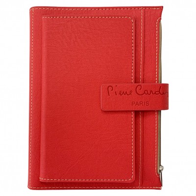 Записная книжка Pierre Cardin в обложке, красная, 21,5 х 15,5, 3,5 см Записная книжка Pierre Cardin в обложке, красная, 21,5 х 15,5, 3,5 см