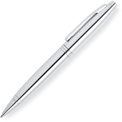 Шариковая ручка Cross Calais. Цвет - серебристый.
