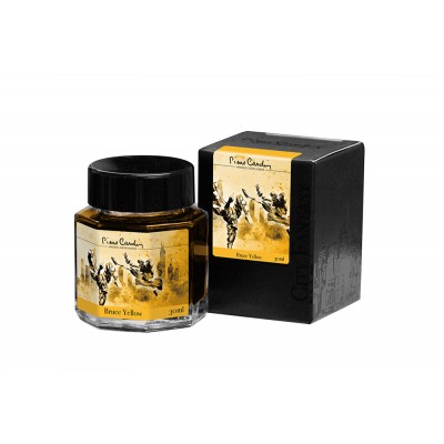Флакон чернил Pierre Cardin 30мл, серия CITY FANTASY цвет Bruce Yellow (Желтый Брюс) Флакон чернил Pierre Cardin 30мл, серия CITY FANTASY цвет Bruce Yellow (Желтый Брюс)