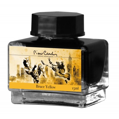 Флакон чернил Pierre Cardin 15мл, серия CITY FANTASY цвет Bruce Yellow (Желтый Брюс) Флакон чернил Pierre Cardin 15мл, серия CITY FANTASY цвет Bruce Yellow (Желтый Брюс)
