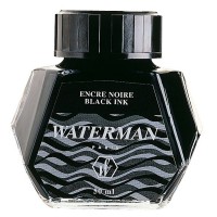 Чернила черные WATERMAN. Флакон 50 мл. Чернила черные WATERMAN. Флакон 50 мл.
