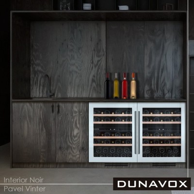 Винный шкаф Dunavox DAU-39.121DW
