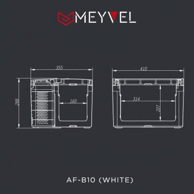 Автохолодильник Meyvel AF-B10 (white)