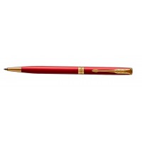 Тонкая шариковая ручка Parker ESSENTIAL Sonnet Laque Red GT