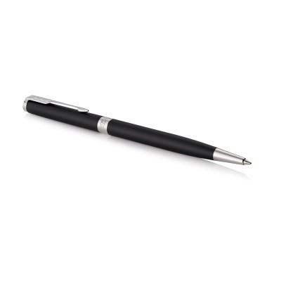 Тонкая шариковая ручка Parker ESSENTIAL Sonnet Matte Black CT