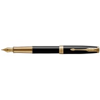 Ручка перьевая Parker ESSENTIAL Sonnet Laque Black GT Ручка перьевая Parker ESSENTIAL Sonnet Laque Black GT