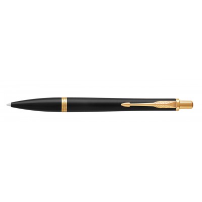 Ручка шариковая Parker Urban Muted Black Gold GT