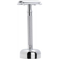 Набор бритвенный MERKUR, 3 предмета: станок Т- образный, подставка, лезвия (10 шт)