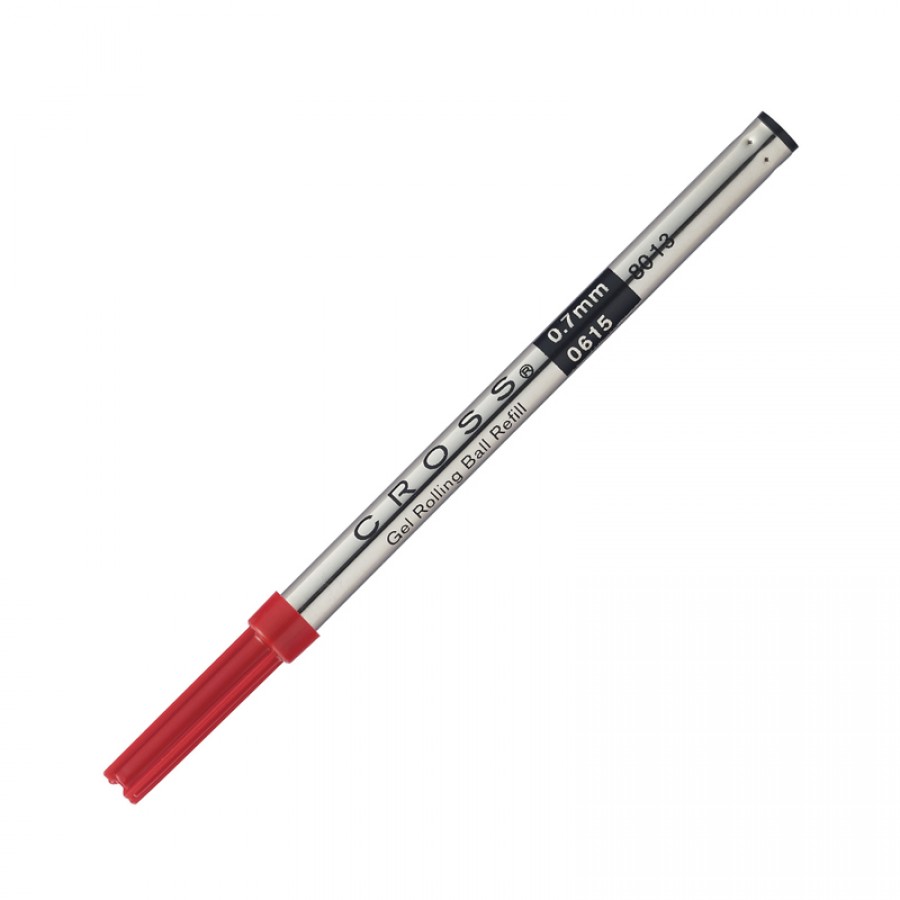 Стержень Cross для ручки-роллера стандартный, средний, красный; блистер
