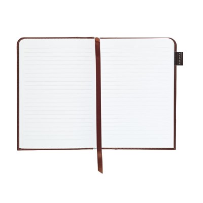 Записная книжка Cross Journal Signature A5, 250 страниц в линейку, ручка 3/4. Цвет - коричневый
