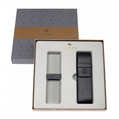Набор Cross: Чехол на две ручки в подарочной коробке с местом под ручку