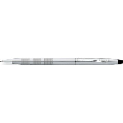 Шариковая ручка Cross Century Classic. Цвет - темно-серебристый.
