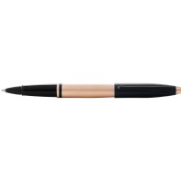 Ручка-роллер Cross Calais Brushed Rose Gold Plate and Black Lacquer Ручка-роллер Cross Calais Brushed Rose Gold Plate and Black Lacquer