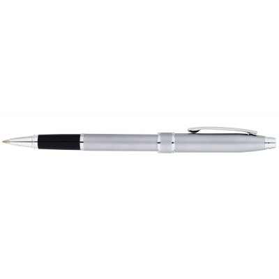 Ручка-Роллер Selectip Cross Stratford. Цвет - серебристый матовый.