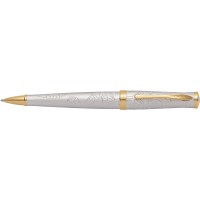 Шариковая ручка Cross Year of the Monkey. Цвет - платина/золото