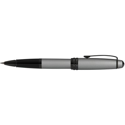Ручка-роллер Cross Bailey Matte Grey Lacquer. Цвет - серый.