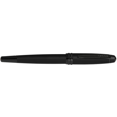 Перьевая ручка Cross Bailey Matte Black Lacquer, перо F. Цвет - черный.