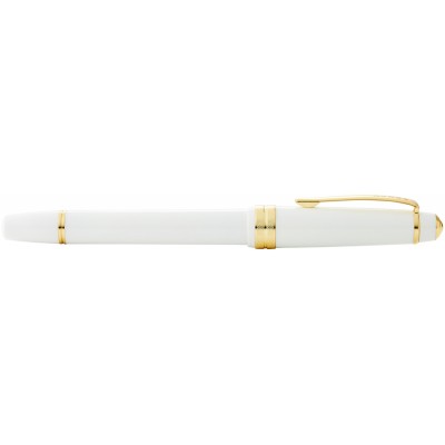 Ручка-роллер Cross Bailey Light Polished White Resin and Gold Tone