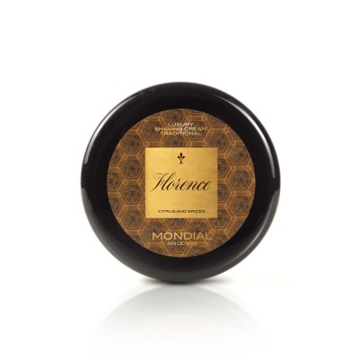 Крем для бритья в пластиковой чаше MONDIAL FLORENCE LUXURY SHAVING CREAM TRADITIONAL, 150 мл