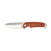 Нож складной Stinger, 91 мм (серебристый), рукоять: сталь/дерево (серебр.-корич.), коробка картон Нож складной Stinger, 91 мм (серебристый), рукоять: сталь/дерево (серебр.-корич.), коробка картон