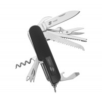 Нож перочинный Stinger, 89 мм, 15 функций, материал рукояти: алюминий (чёрный) Нож перочинный Stinger, 89 мм, 15 функций, материал рукояти: алюминий (чёрный)