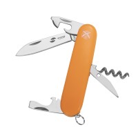 Нож перочинный Stinger, 90 мм, 10 функций, материал рукояти: АБС-пластик (оранжевый), в блистере Нож перочинный Stinger, 90 мм, 10 функций, материал рукояти: АБС-пластик (оранжевый), в блистере