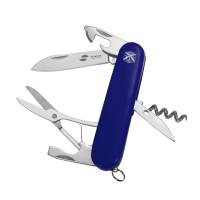 Нож перочинный Stinger, 90 мм, 11 функций, материал рукояти: АБС-пластик (синий) Нож перочинный Stinger, 90 мм, 11 функций, материал рукояти: АБС-пластик (синий)