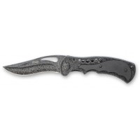 Нож складной Stinger, 90 мм (серебр.-черн.), рукоять: сталь/пластик (черн.),с клипом,коробка картон Нож складной Stinger, 90 мм (серебр.-черн.), рукоять: сталь/пластик (черн.),с клипом,коробка картон