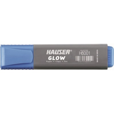 Текстовыделитель Hauser Glow, цвет синий