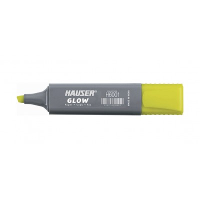 Текстовыделитель Hauser Glow, цвет желтый