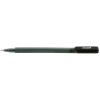 Шариковая ручка Hauser Pixel, пластик, цвет черный