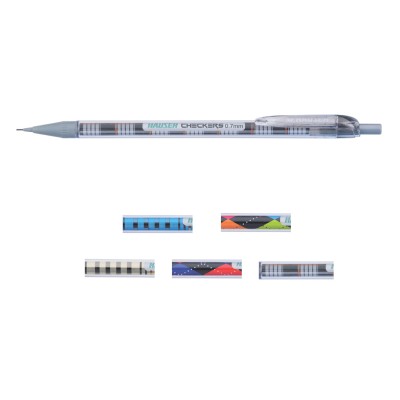 Механический карандаш Hauser Checkers, пластик, 0,7мм Механический карандаш Hauser Checkers, пластик, 0,7мм