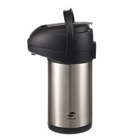 Термос с помпой Stinger, 3 л, широкий, нержавеющая сталь, серебристый, 24,4 х 17,5 х 37,2 см Термос с помпой Stinger, 3 л, широкий, нержавеющая сталь, серебристый, 24,4 х 17,5 х 37,2 см