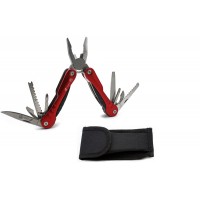 Мультитул Stinger, сталь/алюминий, (красный), 9 инструментов, нейлоновый чехол, короб.картон Мультитул Stinger, сталь/алюминий, (красный), 9 инструментов, нейлоновый чехол, короб.картон