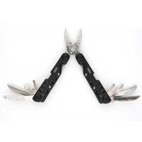 Мультитул Stinger, сталь (черно-серебристый), 13 инструментов, нейлоновый чехол, коробка картон